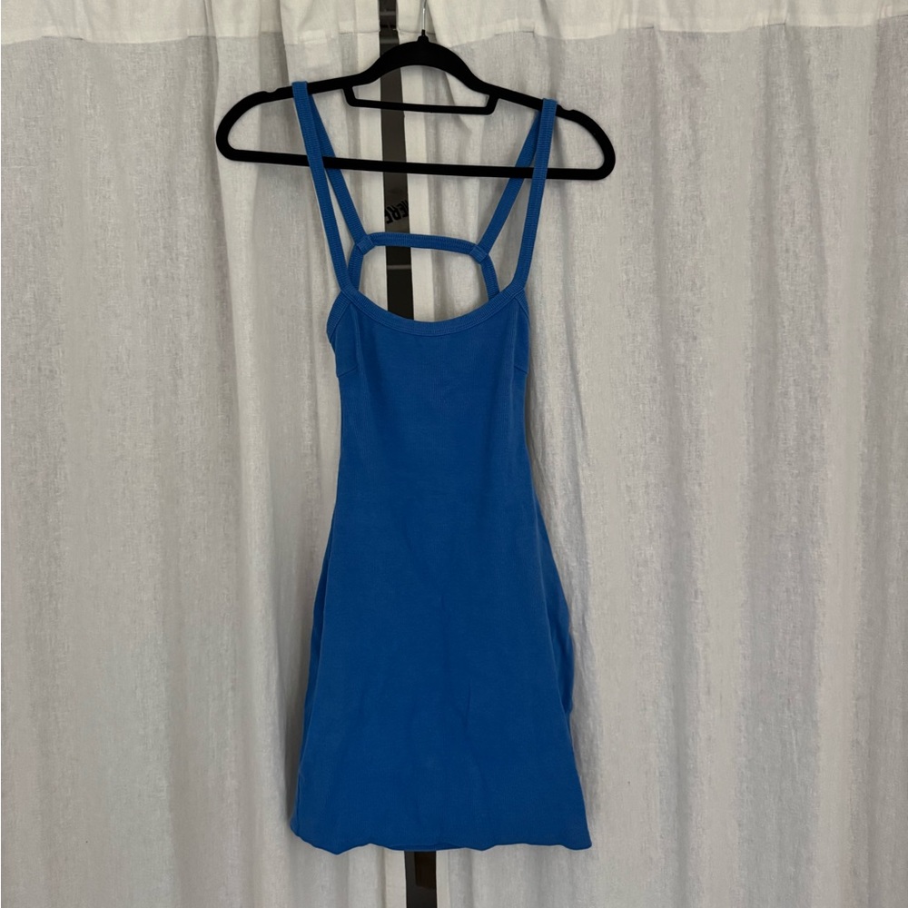 Princess Polly Vibrant Blue Backless Dress